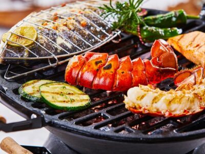 Barbecue: Poissons et crustacés EAFC Fleron-Charlemagne