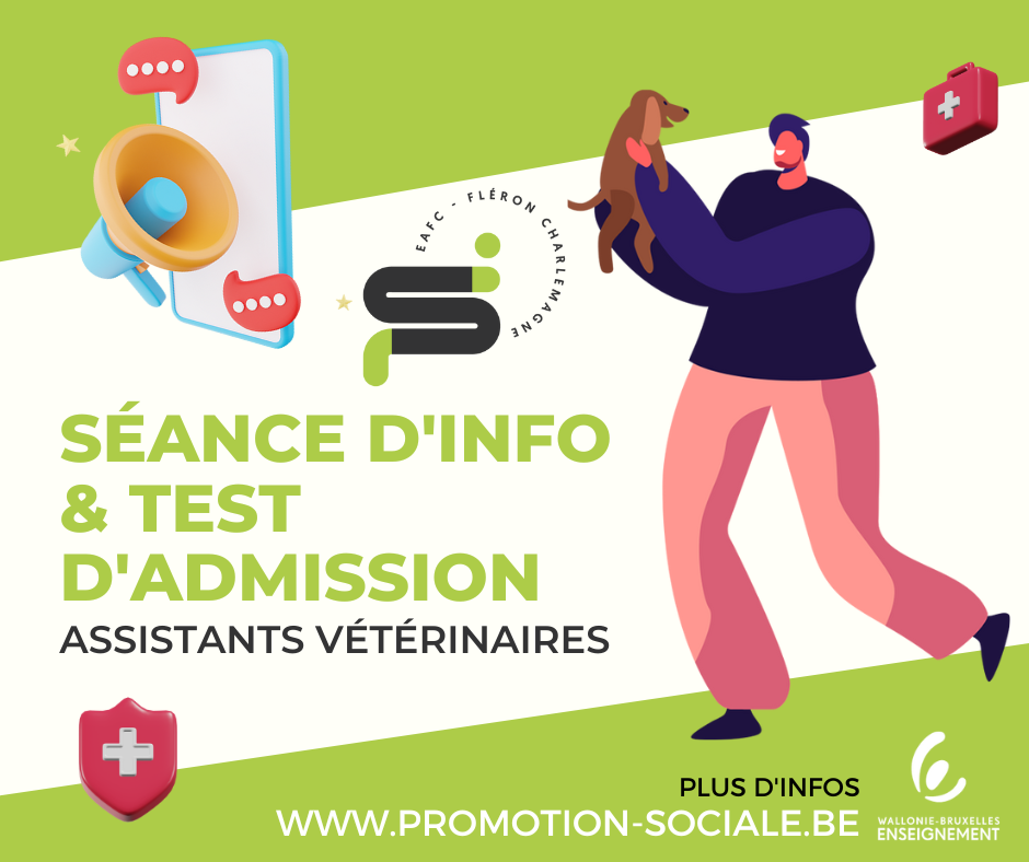 Assistant vétérinaire : tests diagnostiques ce mardi 20 juin à 9 heures